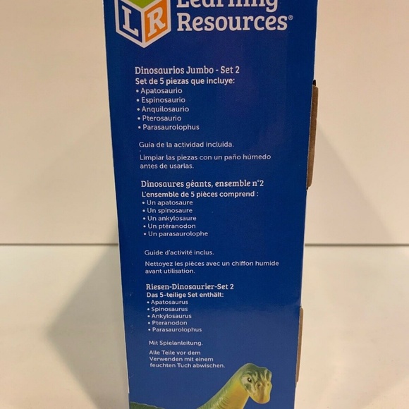 Learning Resources Jumbo Dinosaurs Set - Picture 2 of 8